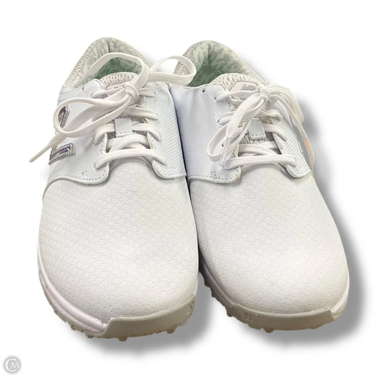 Shoes Athletic By New Balance In White, Size: 8