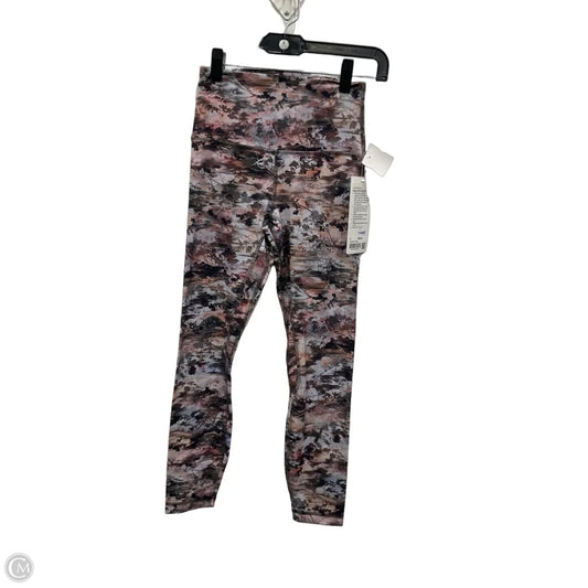 Athletic Leggings By Lululemon In Multi-colored, Size: S