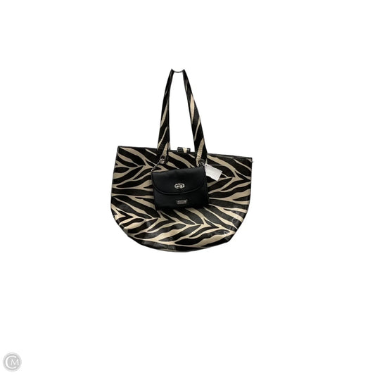 Handbag Leather By Carlos By Carlos Santana, Size: Large