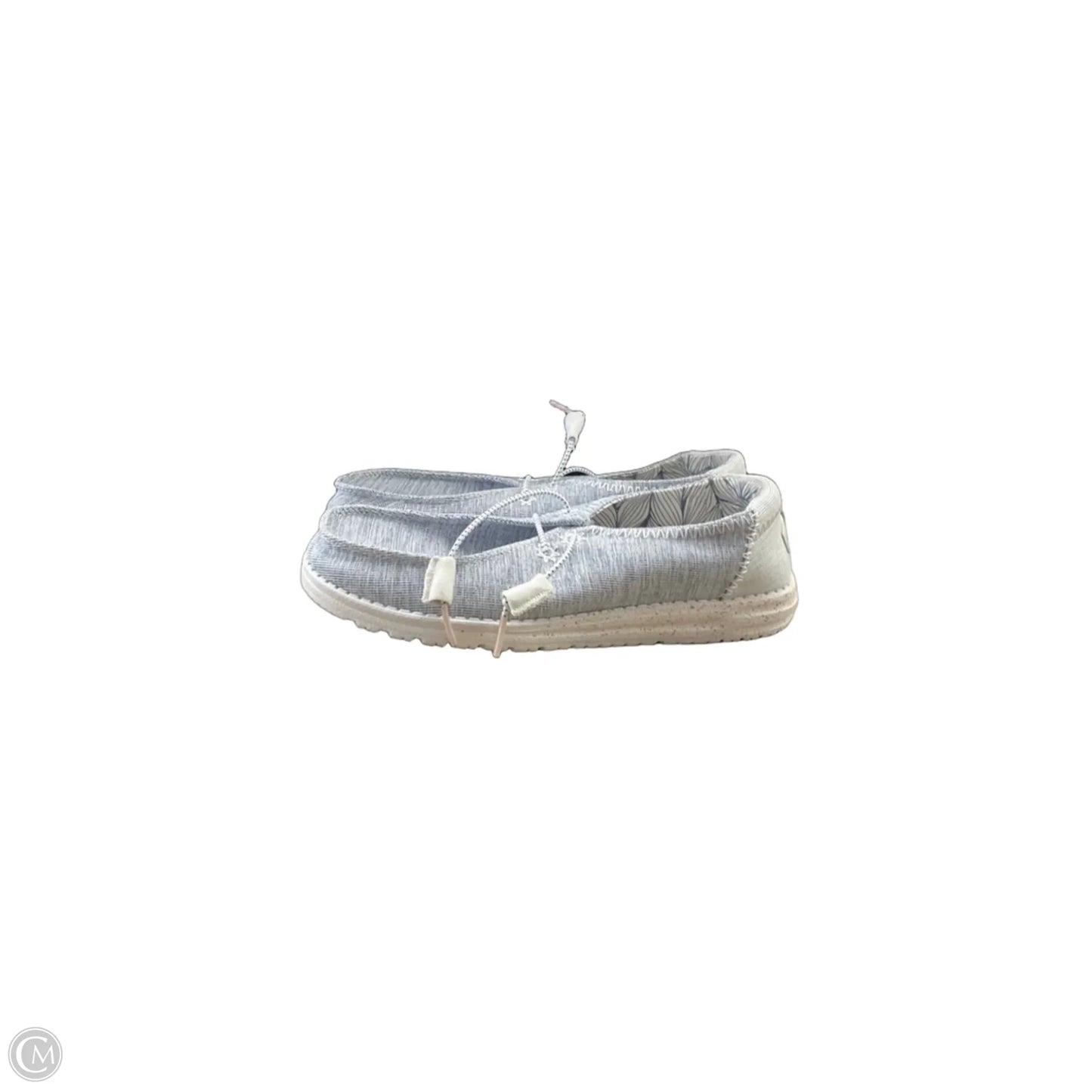 Shoes Sneakers By Hey Dude In Blue, Size: 9