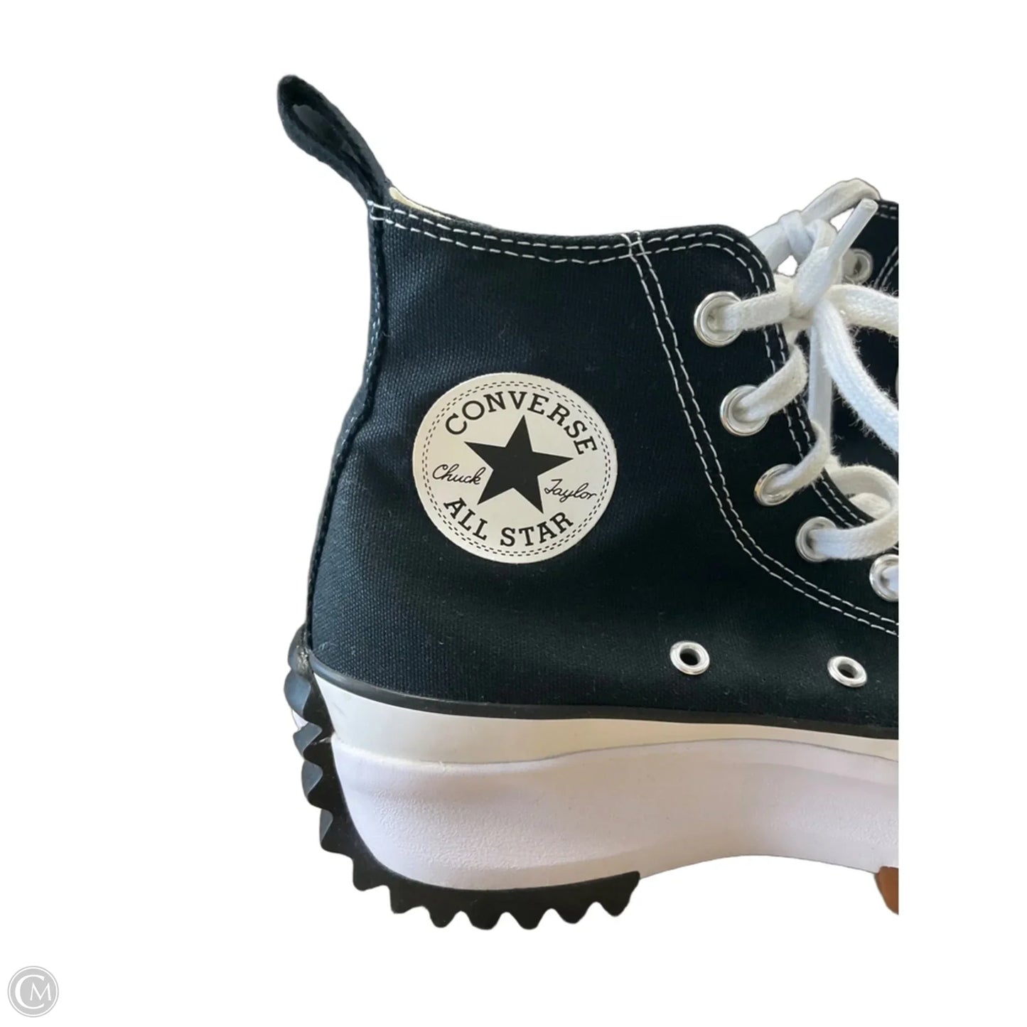 Shoes Sneakers By Converse In Black & White, Size: 8.5