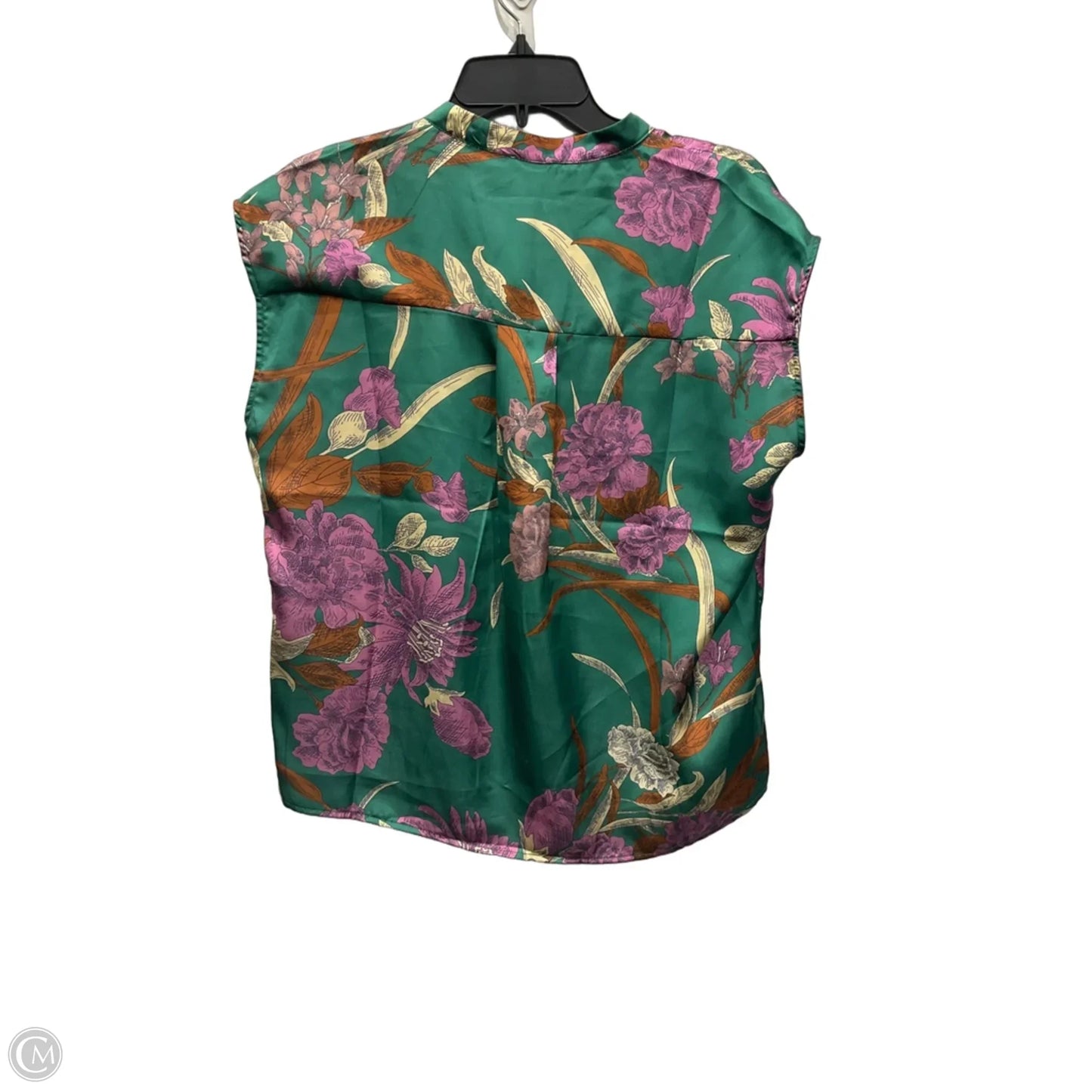 Top Sleeveless By Elie Tahari In Floral Print, Size: Sp