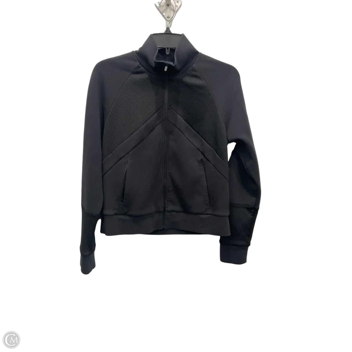 Athletic Jacket By Clothes Mentor In Black, Size: Sp