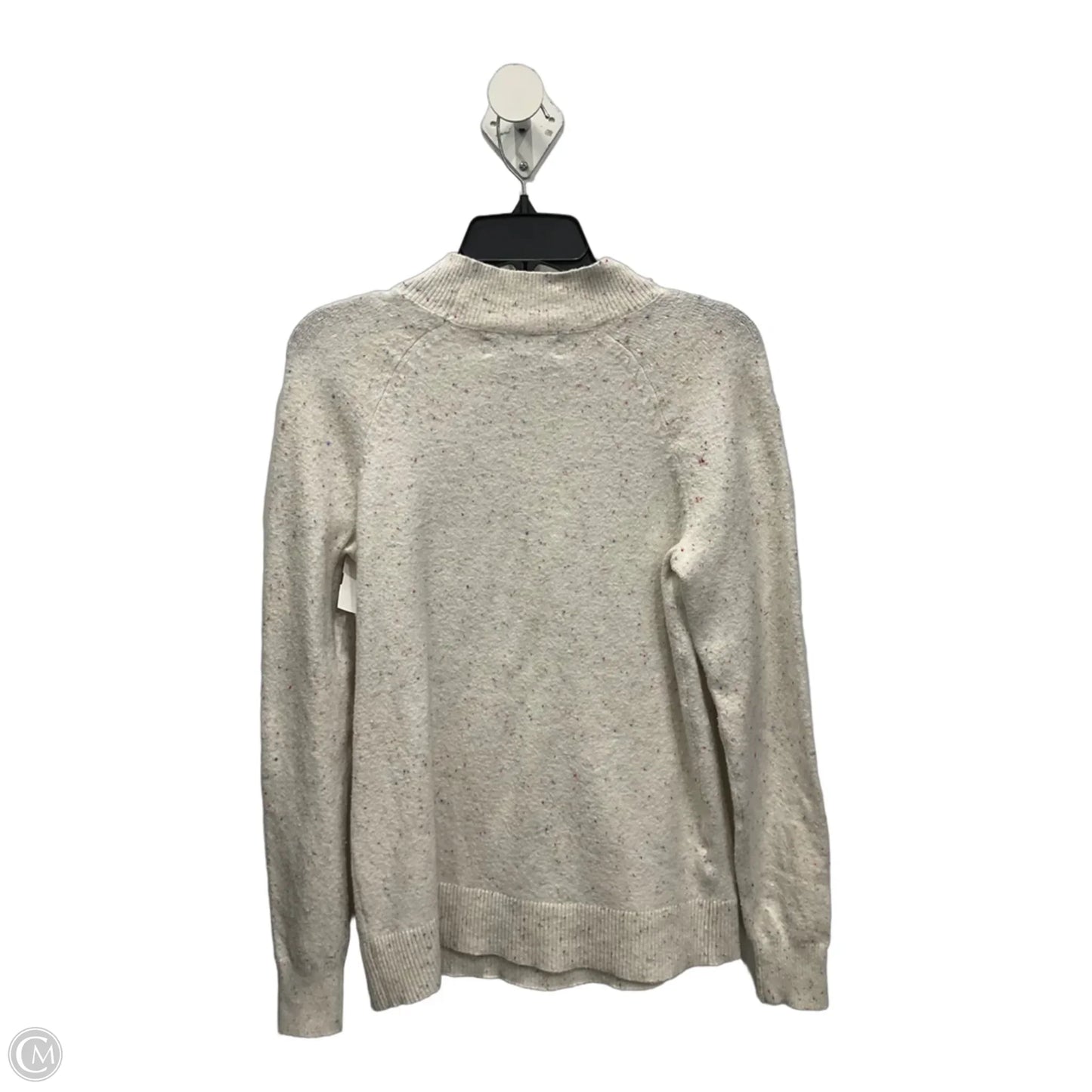 Sweater By Loft In Cream, Size: S