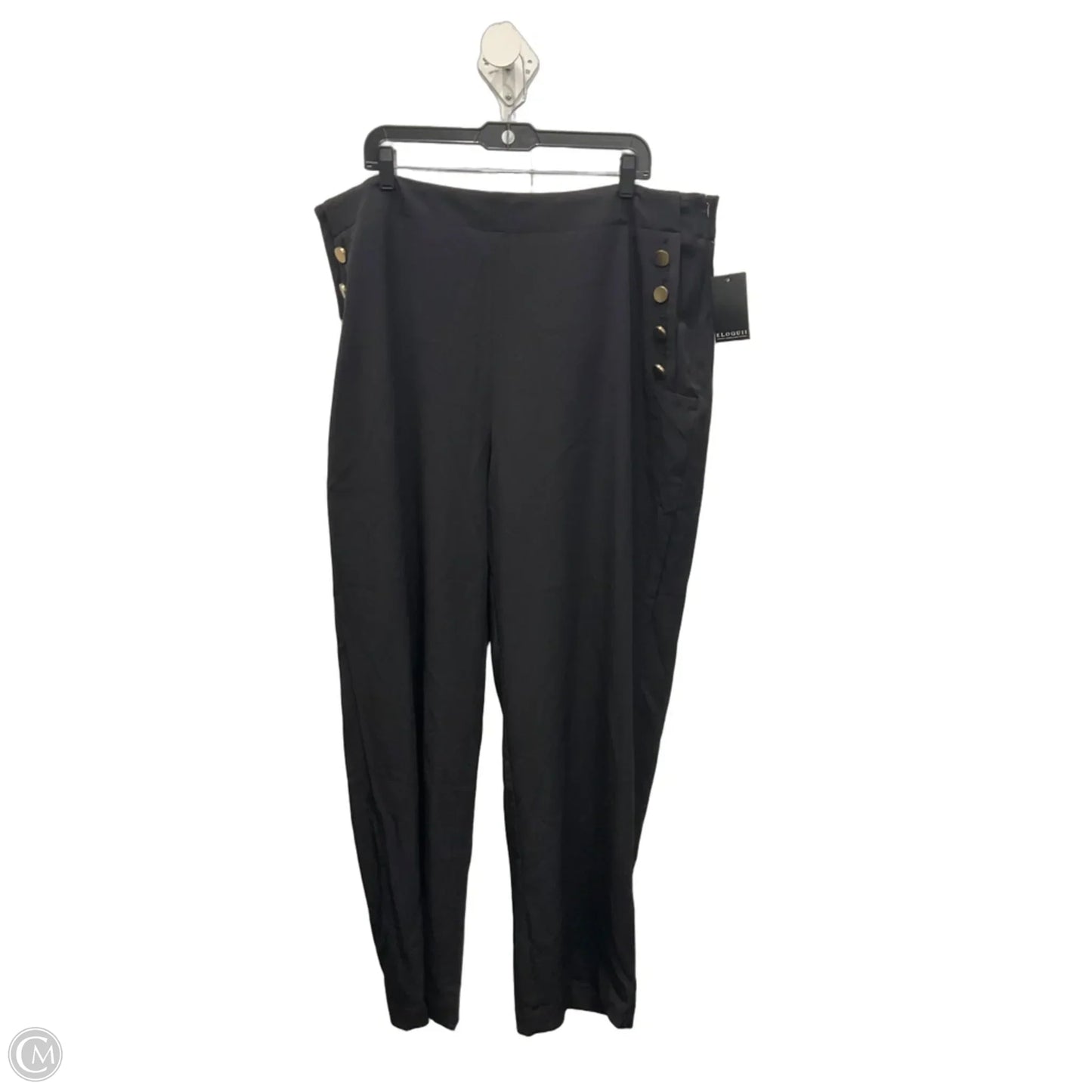 Pants Dress By Eloquii In Black, Size: 22
