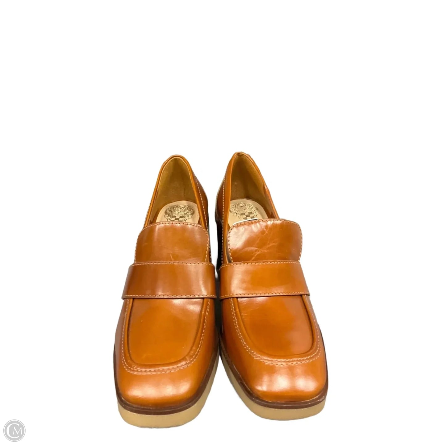 Shoes Heels Block By Vince Camuto In Brown, Size: 7