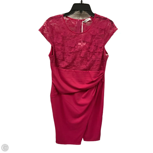 Dress Casual Midi By Grace Karin In Pink, Size: L