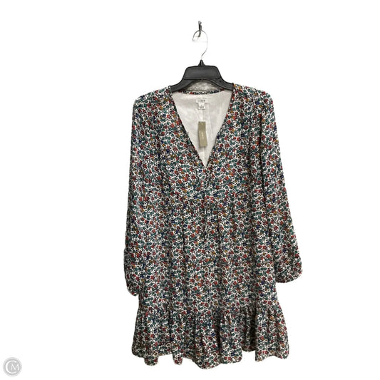 Dress Casual Short By J. Crew In Floral Print, Size: M