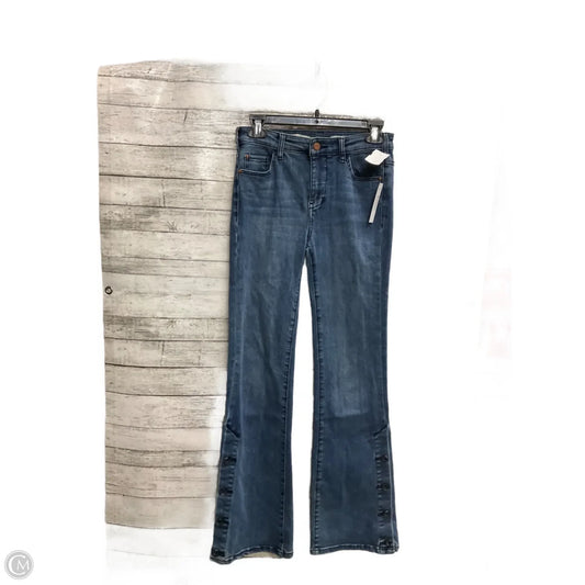 Jeans Straight By Anthropologie In Blue Denim, Size: 2