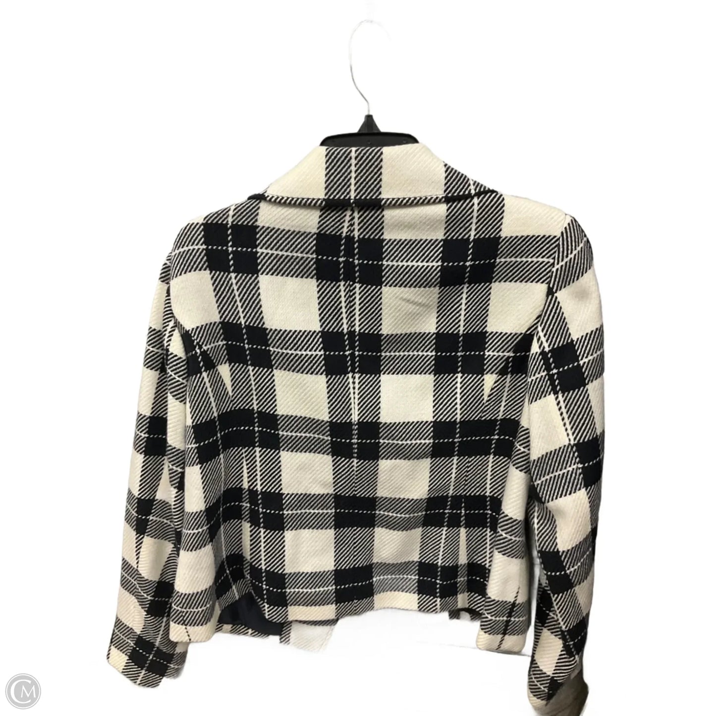 Blazer By Evan-picone In Plaid Pattern, Size: 8