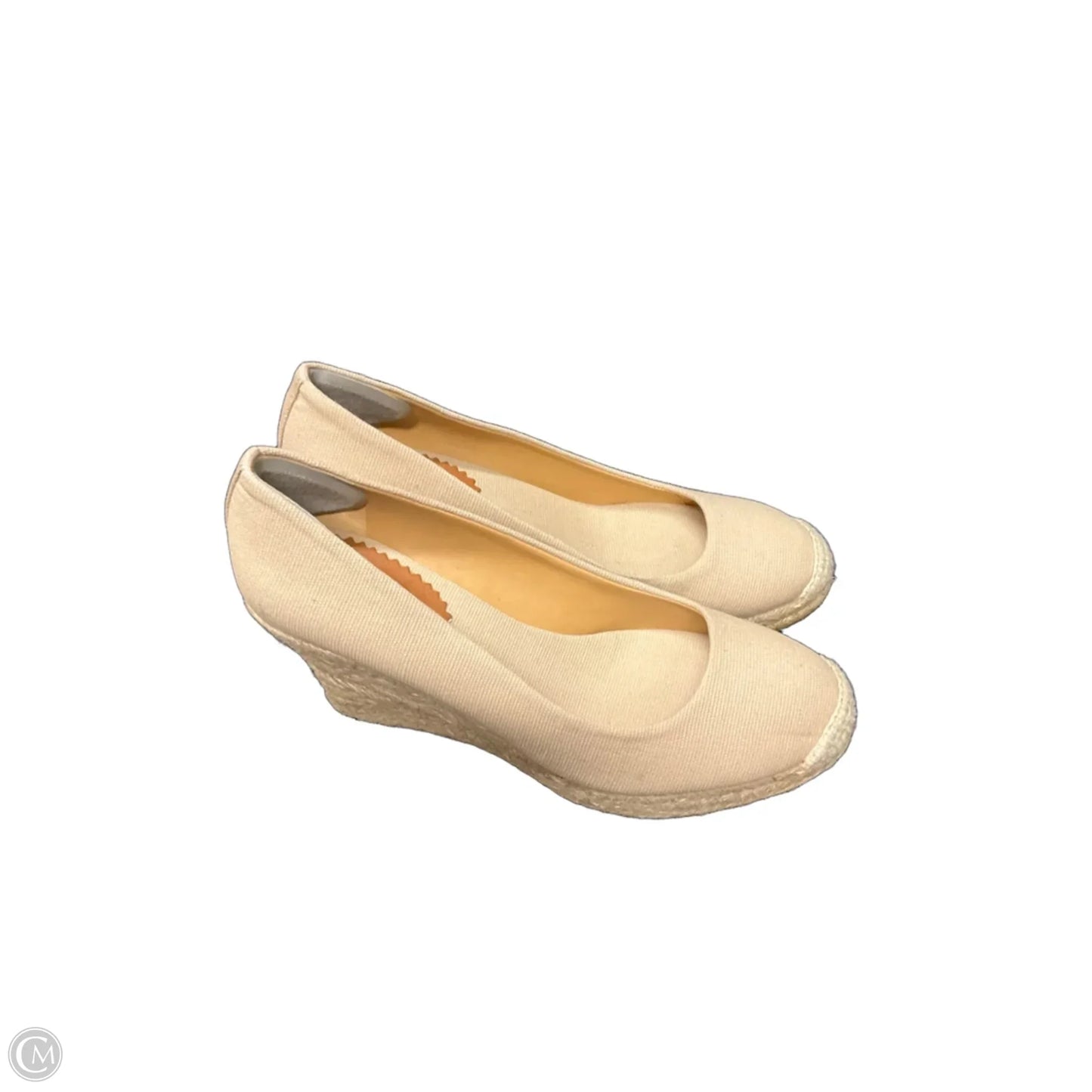 Shoes Heels Block By J. Crew In Tan, Size: 7