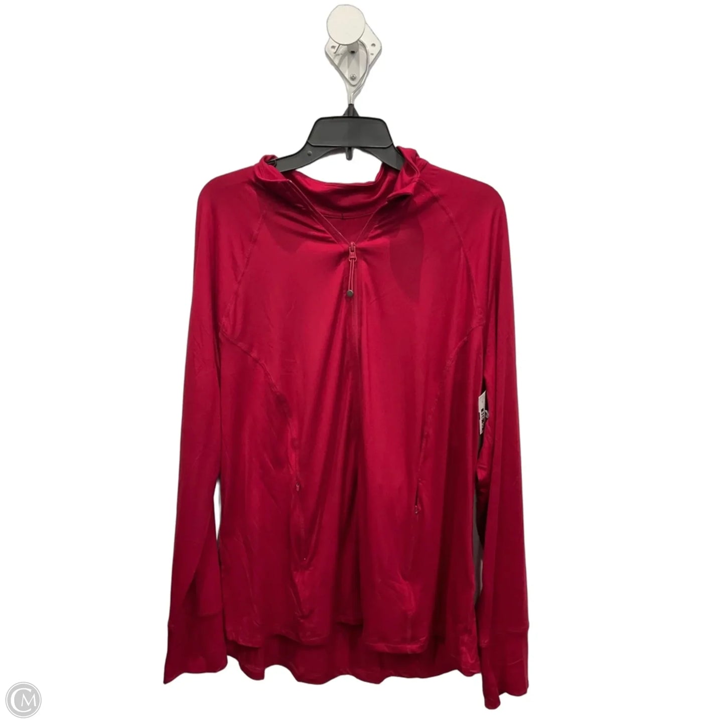Athletic Jacket By Ideology In Red, Size: 2x