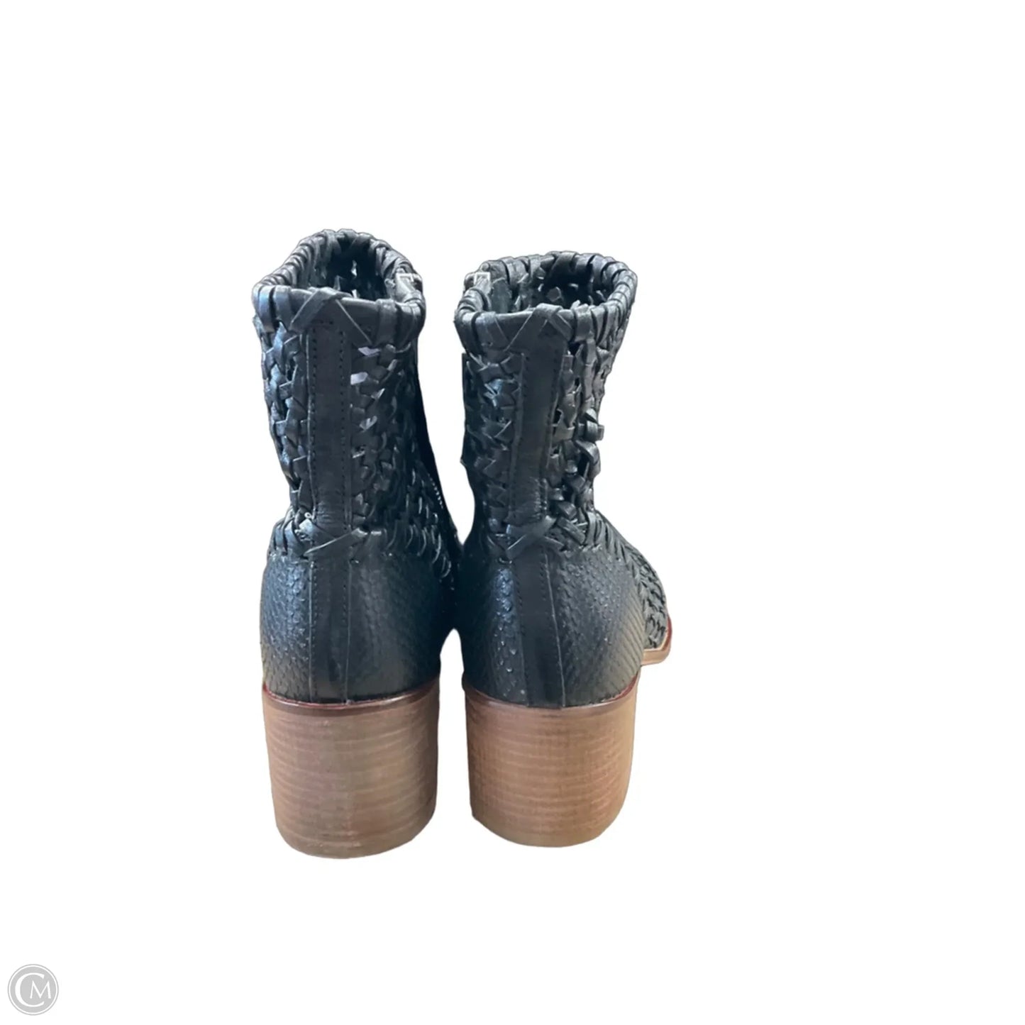Boots Ankle Heels By Free People In Black, Size: 9.5