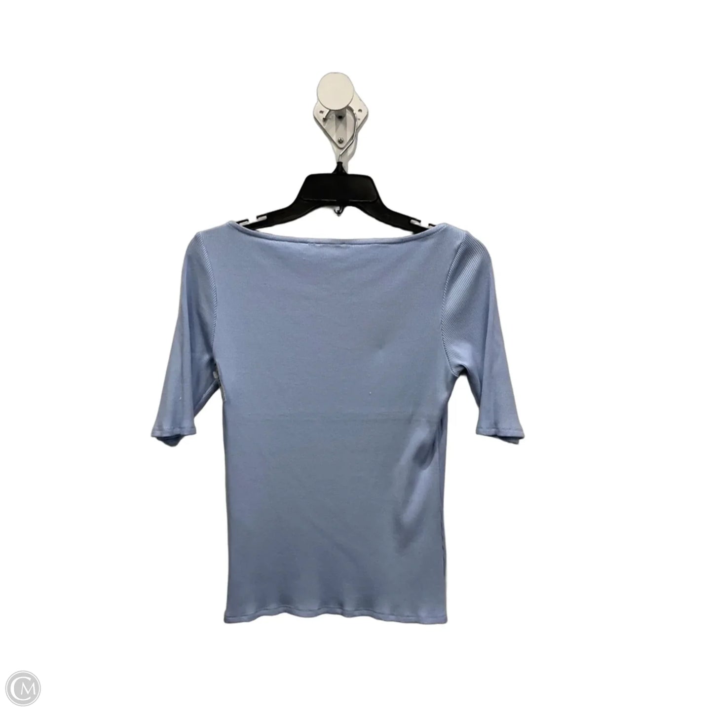 Top 3/4 Sleeve By Cyrus In Blue, Size: M