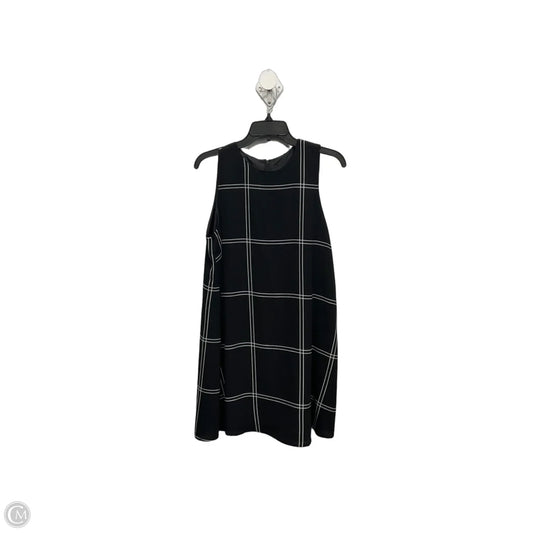 Dress Casual Midi By Lumiere In Black & White, Size: M
