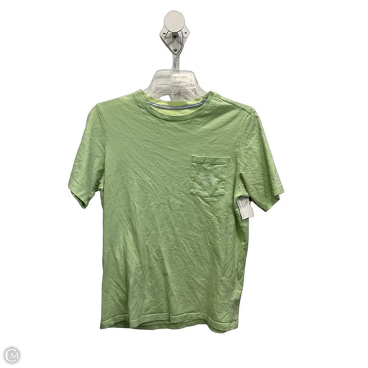 Top Short Sleeve By Vineyard Vines In Green, Size: L