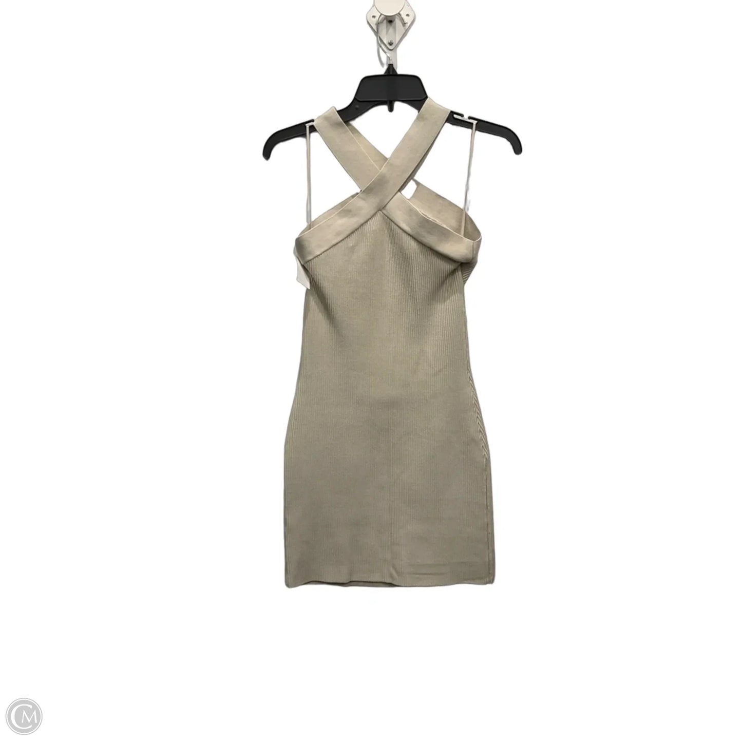 Dress Casual Midi By Babaton In Tan, Size: M