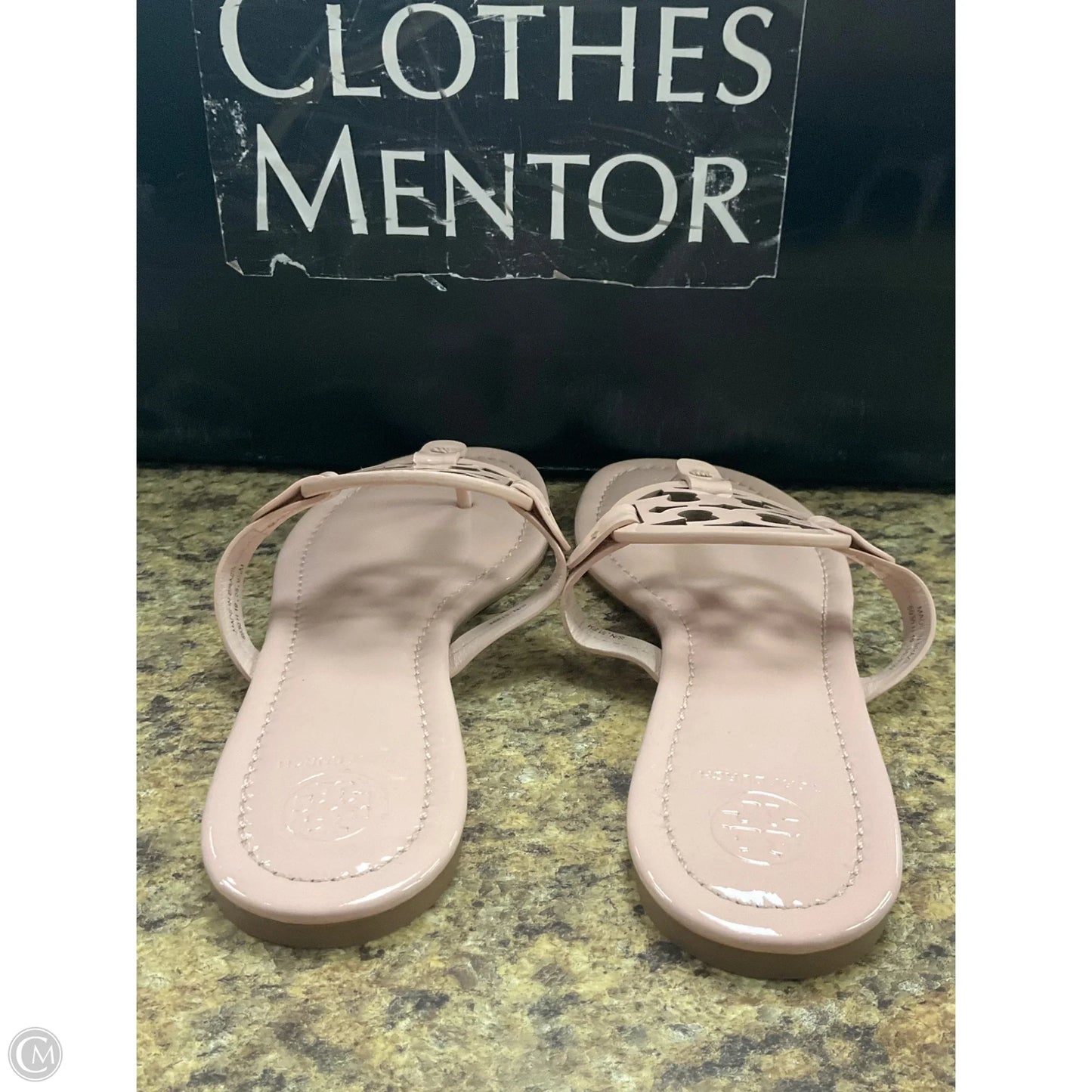 Sandals Designer By Tory Burch In Tan, Size: 9.5