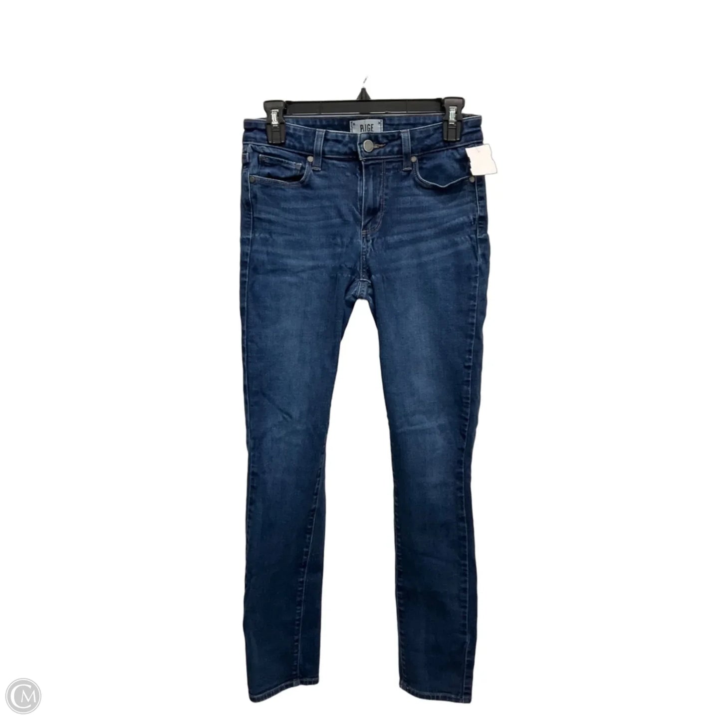 Jeans Skinny By Paige In Blue, Size: 4