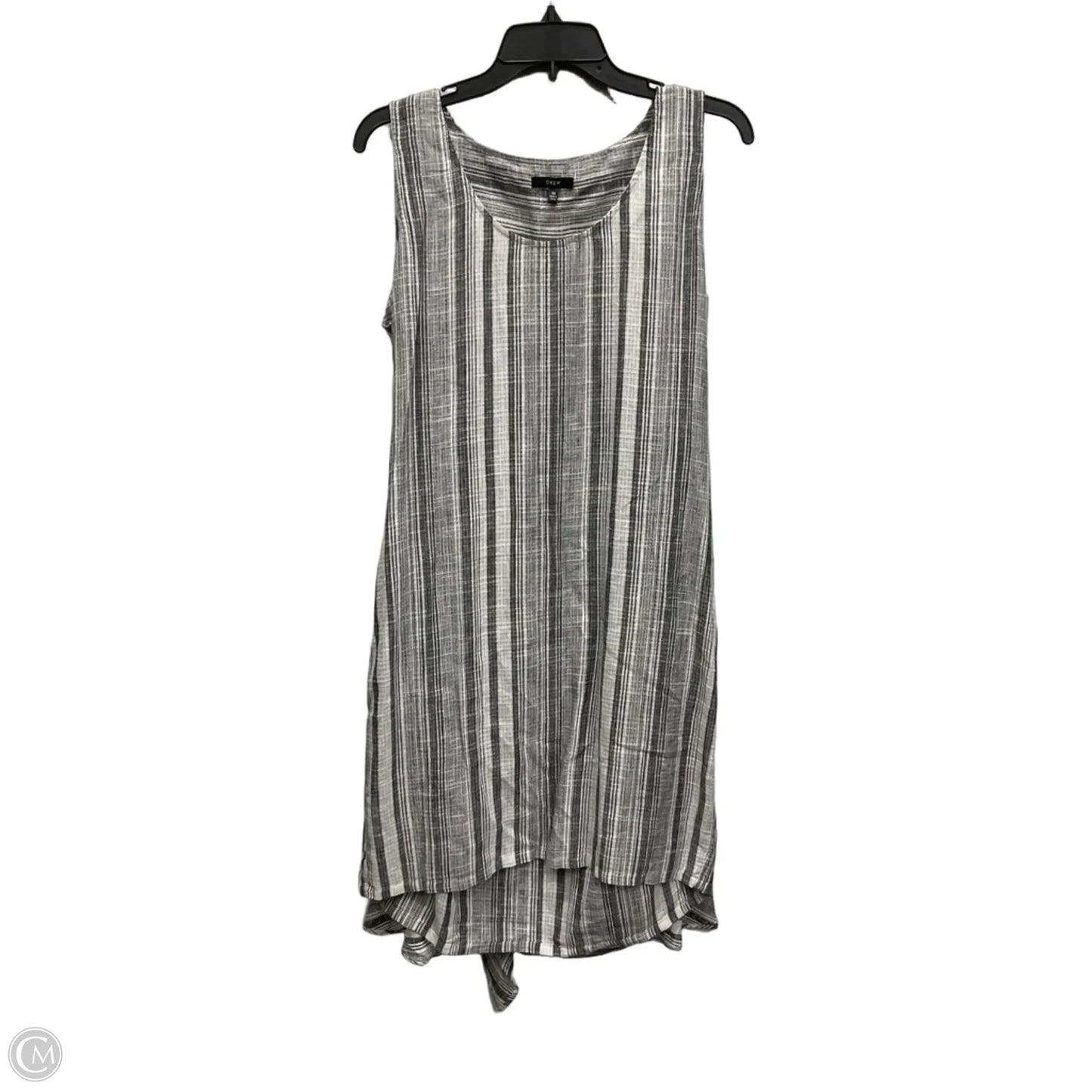 Dress Casual Midi By Drew In Grey, Size: M