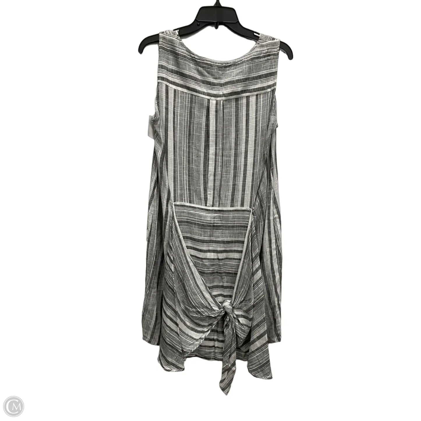 Dress Casual Midi By Drew In Grey, Size: M