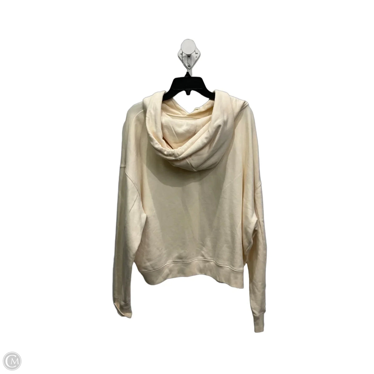 Sweatshirt Designer By Tory Burch In White, Size: L