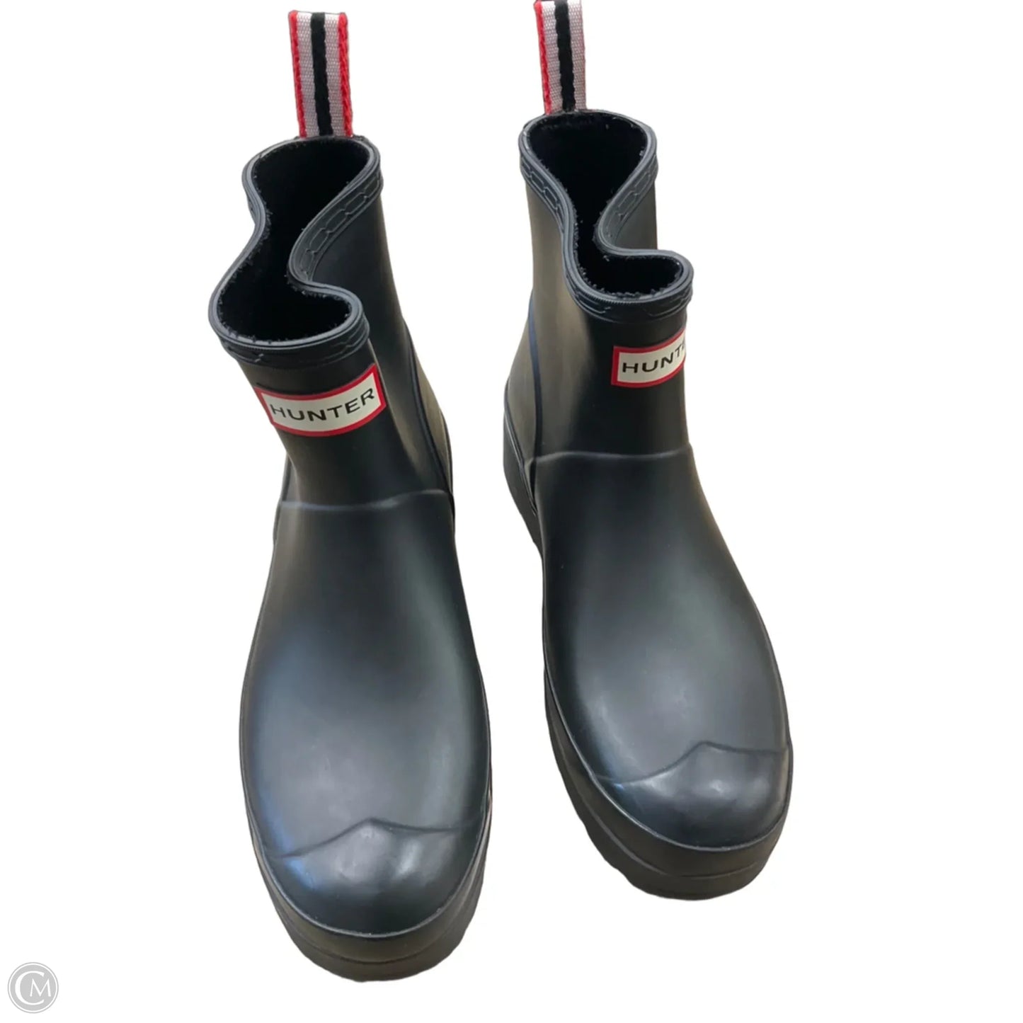 Boots Designer By Hunter In Black, Size: 8
