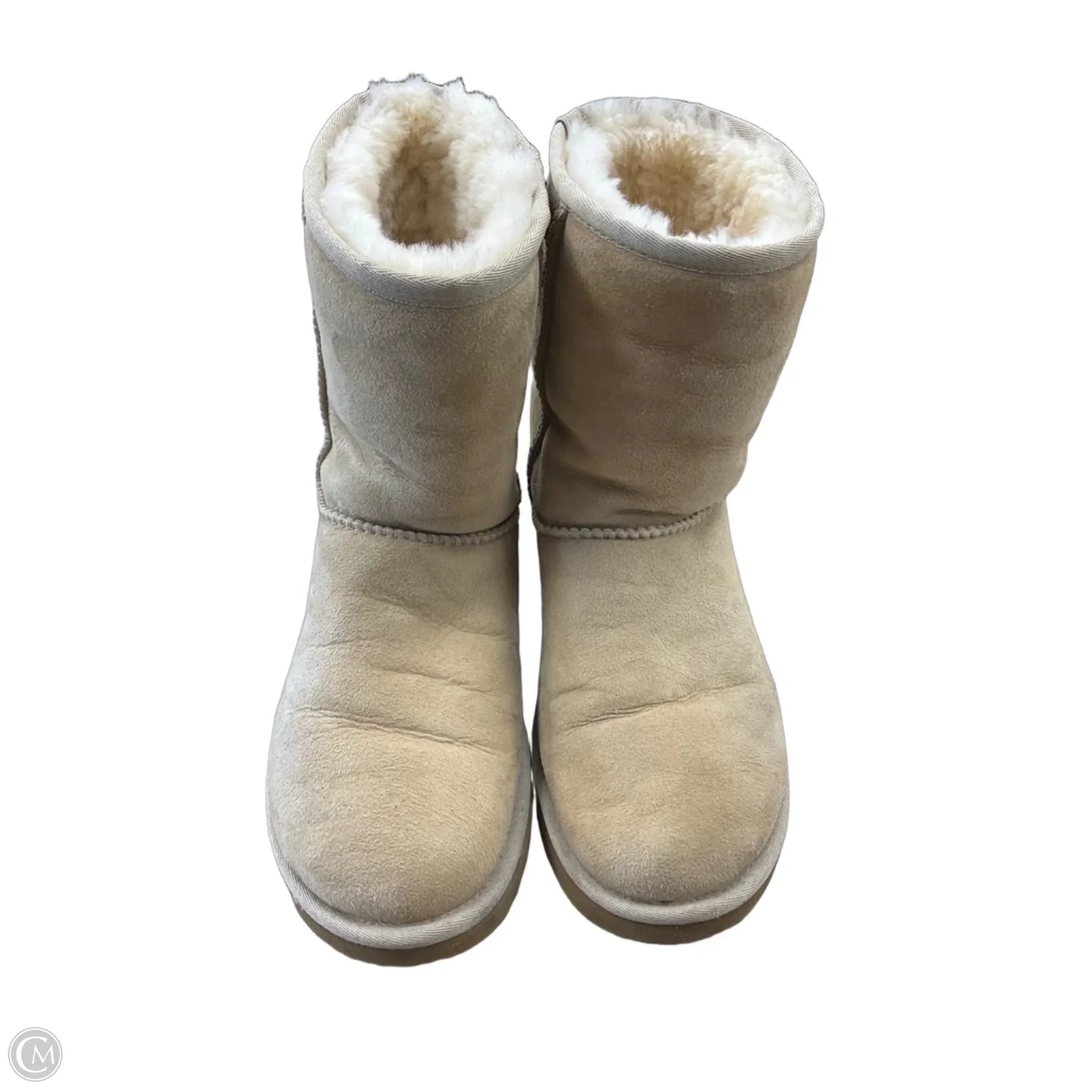 Boots Designer By Ugg In Tan, Size: 8