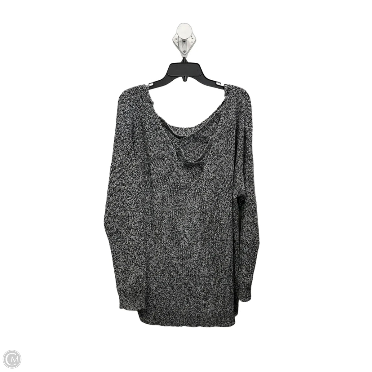 Sweater By Lane Bryant In Black & White, Size: 2x
