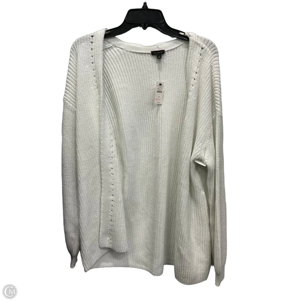 Cardigan By Talbots In White, Size: M