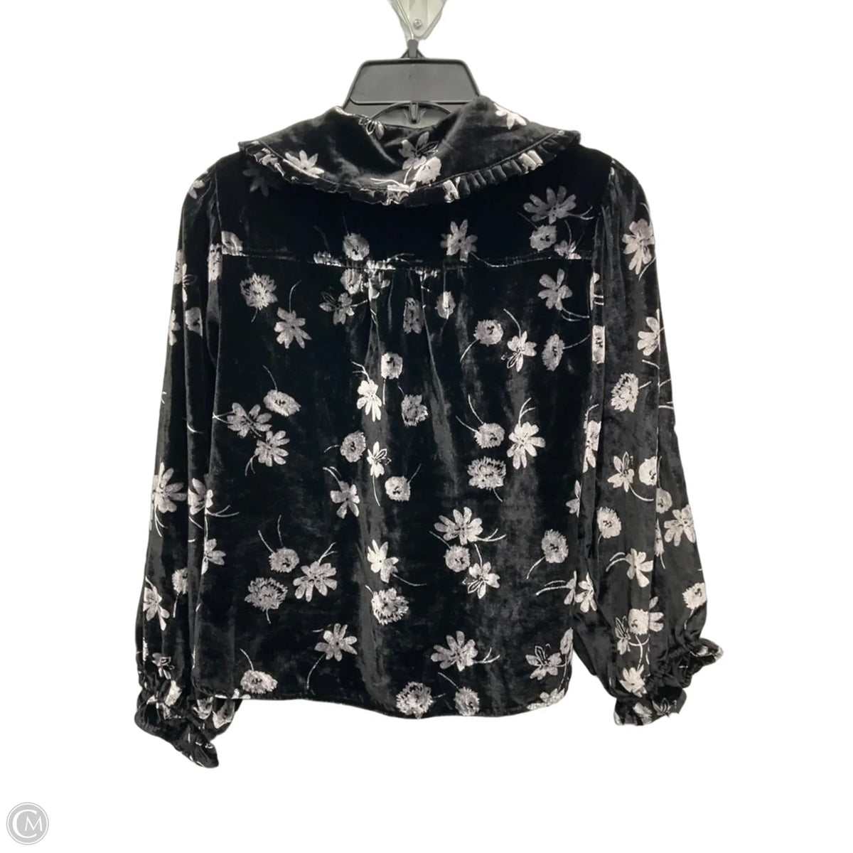 Blouse Long Sleeve By Pilcro In Black, Size: S