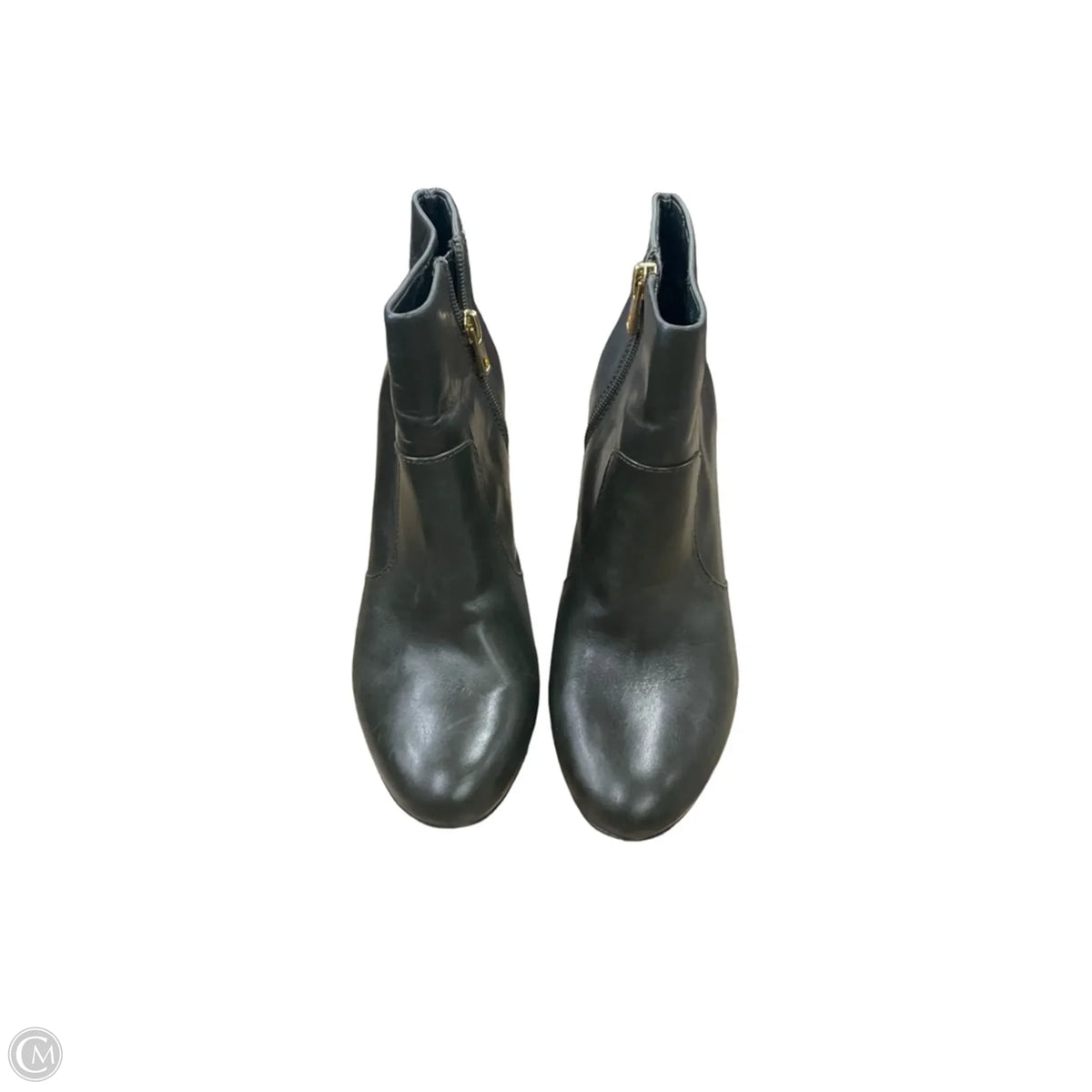 Boots Ankle Heels By Ann Taylor In Green, Size: 7.5