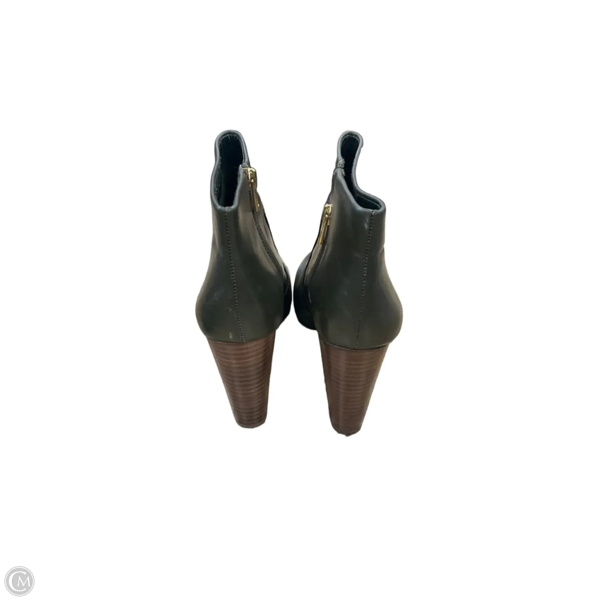 Boots Ankle Heels By Ann Taylor In Green, Size: 7.5
