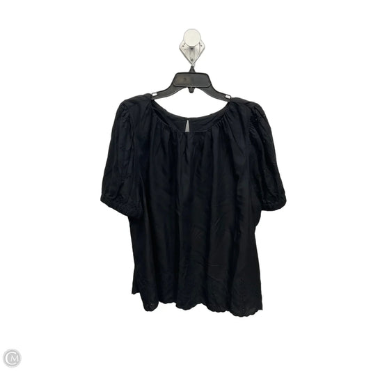 Top Short Sleeve Basic By Old Navy In Black, Size: Xl