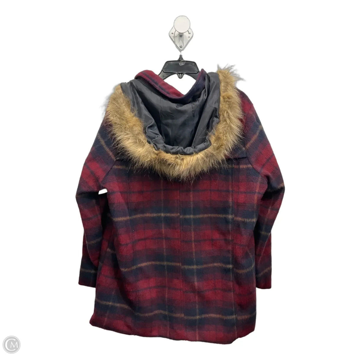 Coat Other By Clothes Mentor In Plaid Pattern, Size: 2x