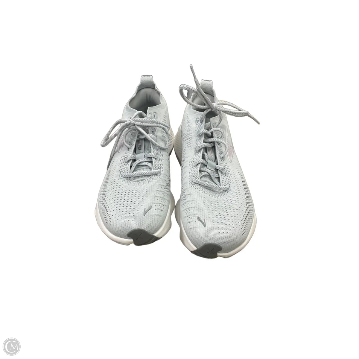 Shoes Athletic By Brooks In Grey & Pink, Size: 11