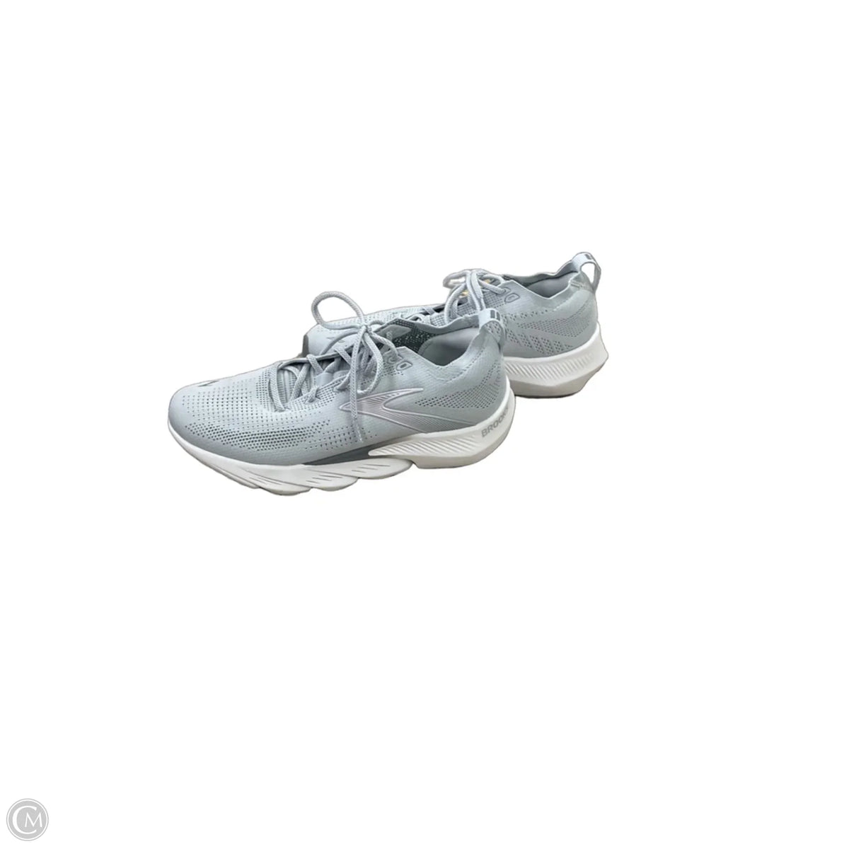 Shoes Athletic By Brooks In Grey & Pink, Size: 11