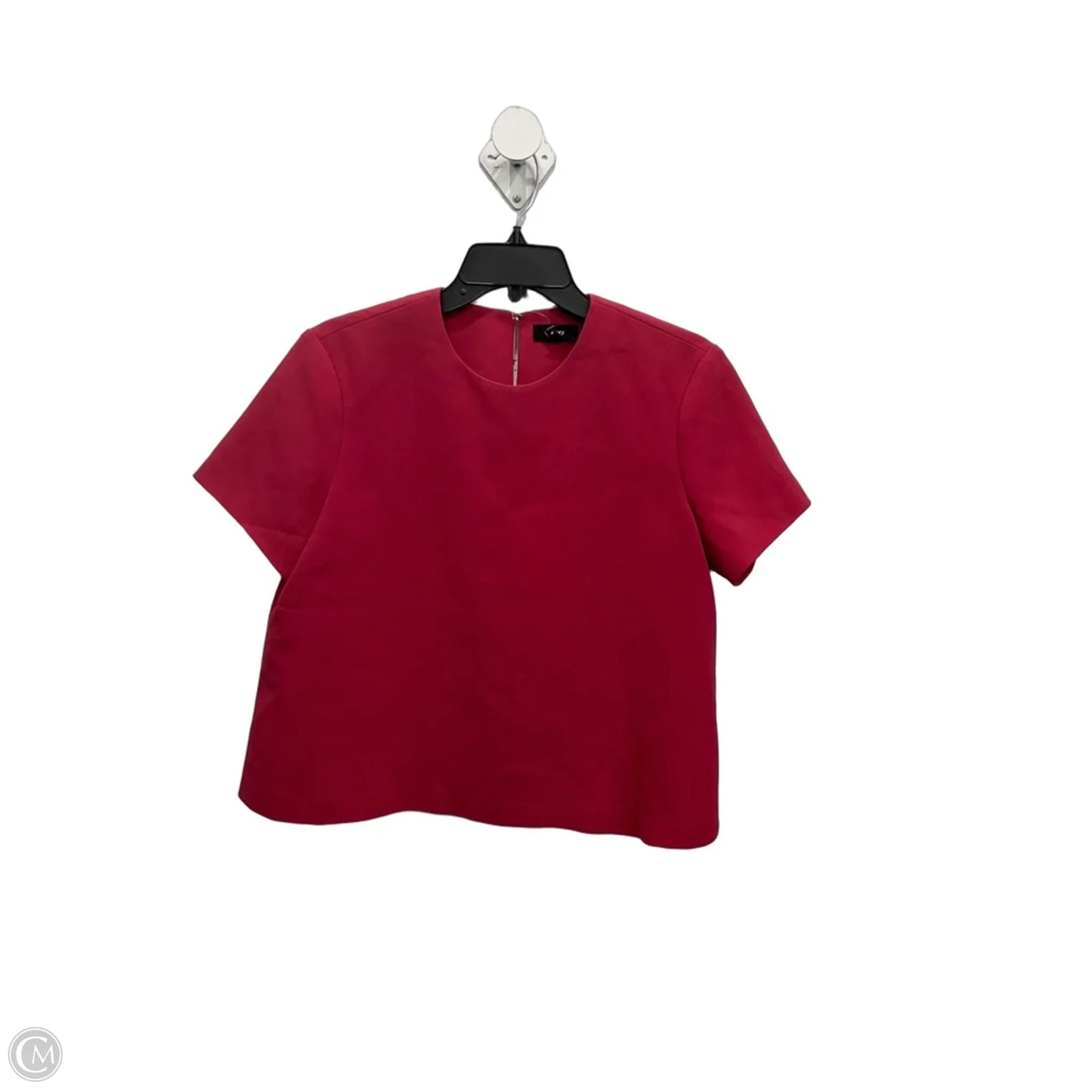 Top Short Sleeve Basic By Theory In Pink, Size: M