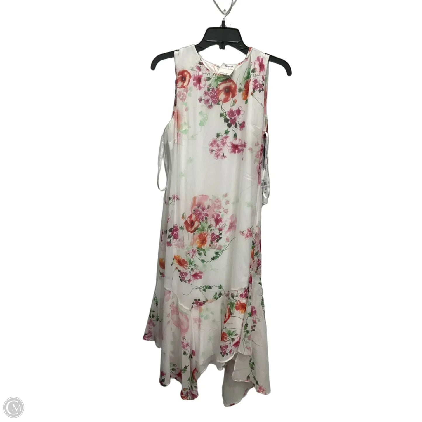 Dress Casual Midi By Calvin Klein In Floral Print, Size: 6