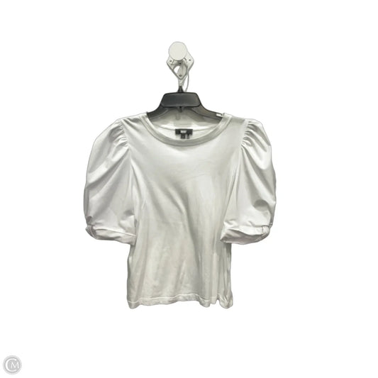 Top Short Sleeve Basic By Dkny In White, Size: S