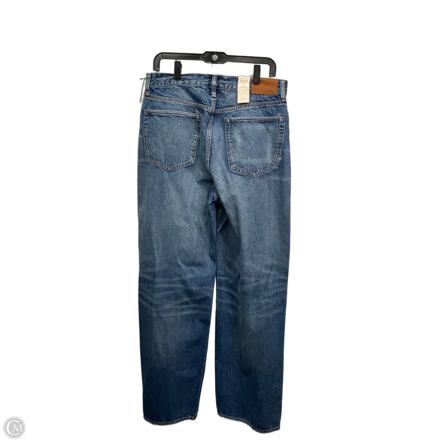Jeans Wide Leg By Clothes Mentor In Blue Denim, Size: 12
