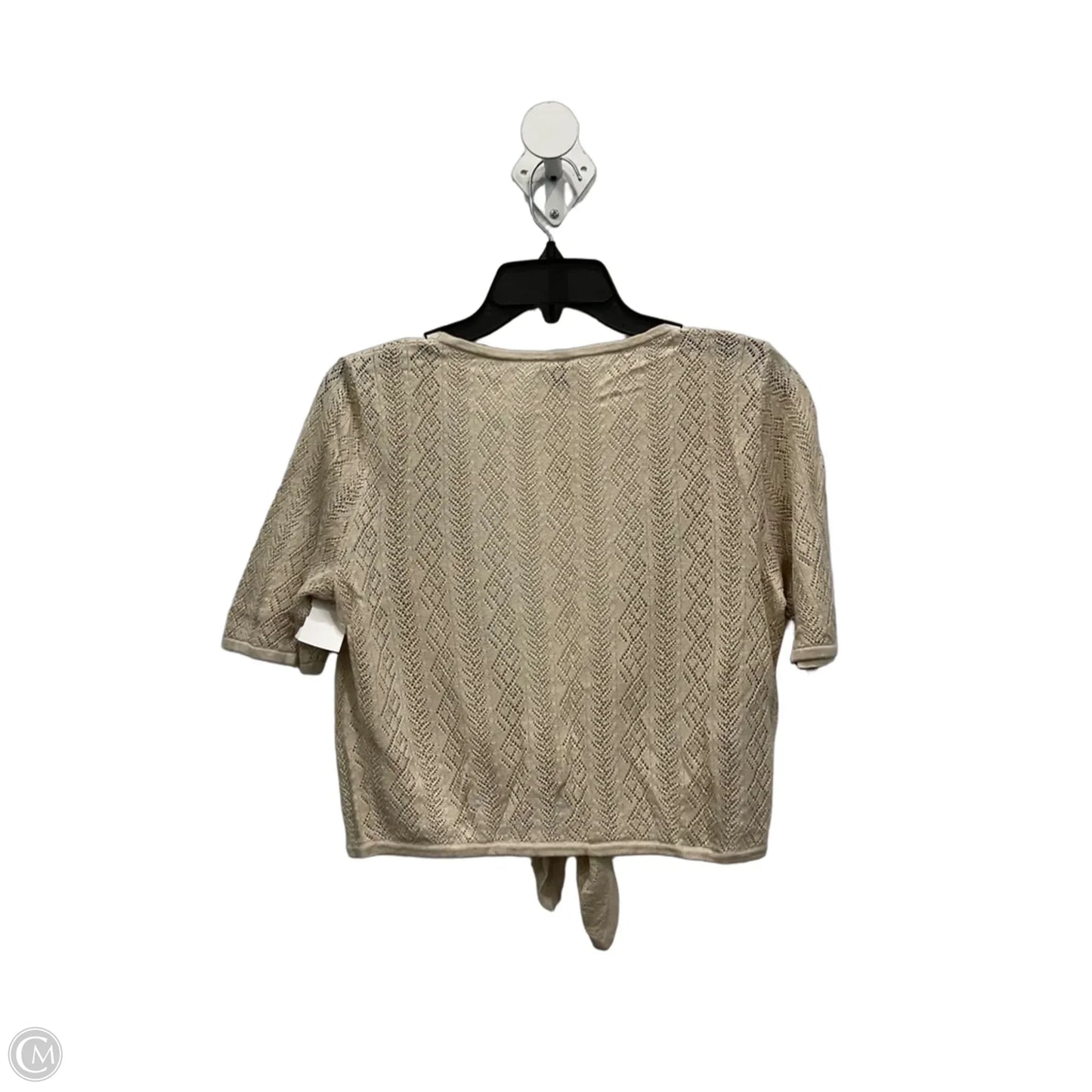 Cardigan By Ann Taylor In Tan, Size: M