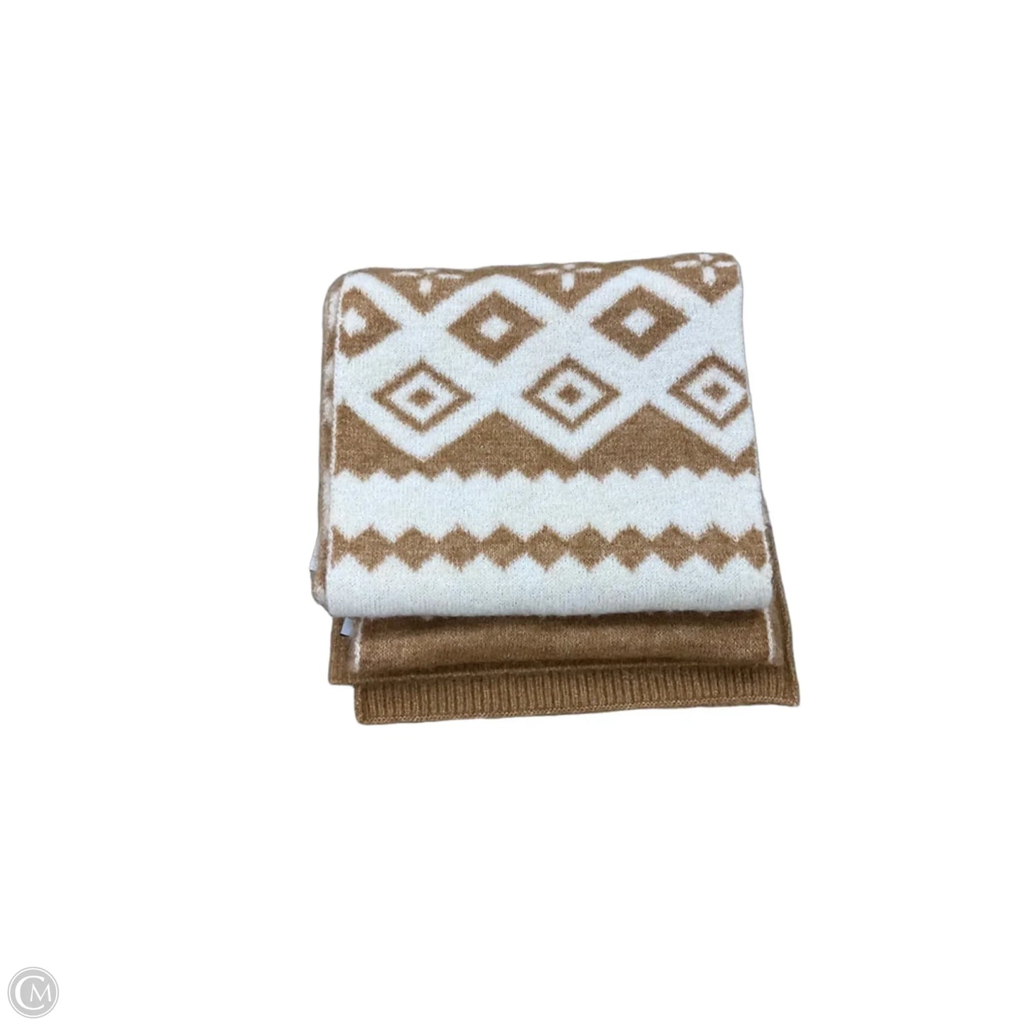 Scarf Winter By Cole-haan In Brown & Cream