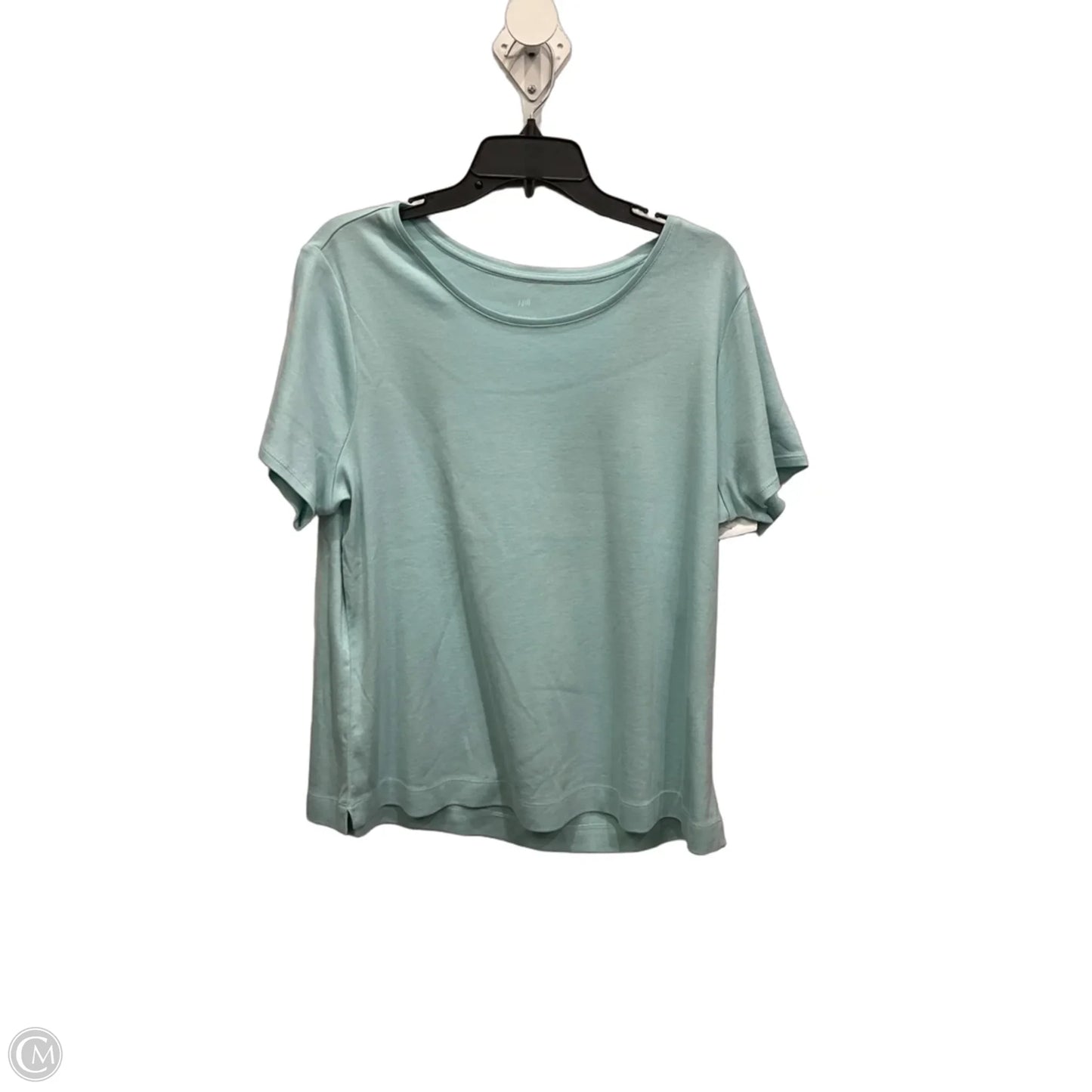 Top Short Sleeve Basic By J. Jill In Teal, Size: Xl