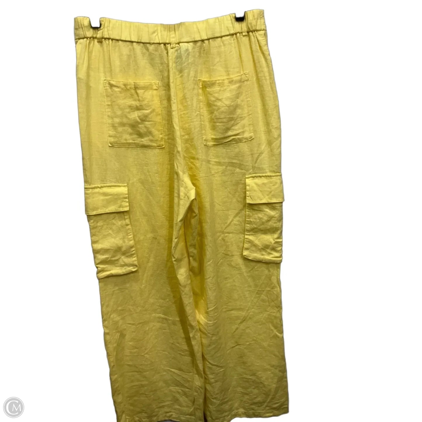 Pants Linen By Sincerely Jules In Yellow, Size: L