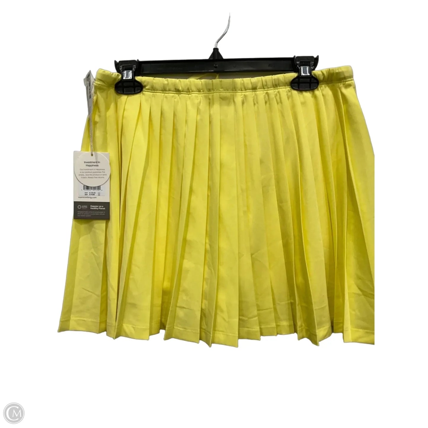 Athletic Skort By Vuori In Yellow, Size: M