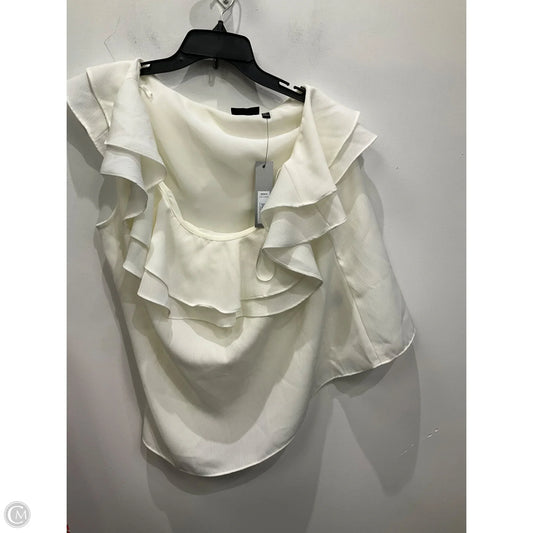Top Sleeveless Basic By Apt 9 In Cream, Size: Xl