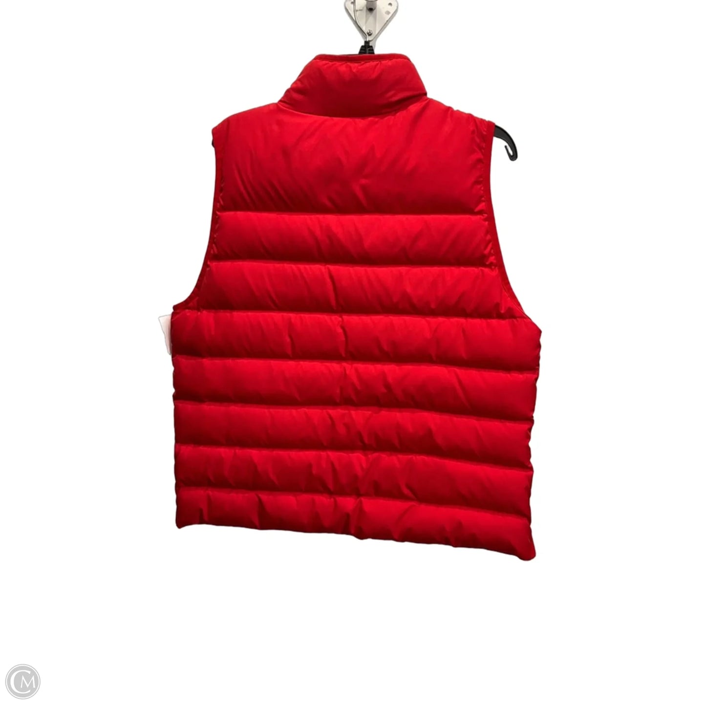 Vest Puffer & Quilted By J. Crew In Red, Size: Xl