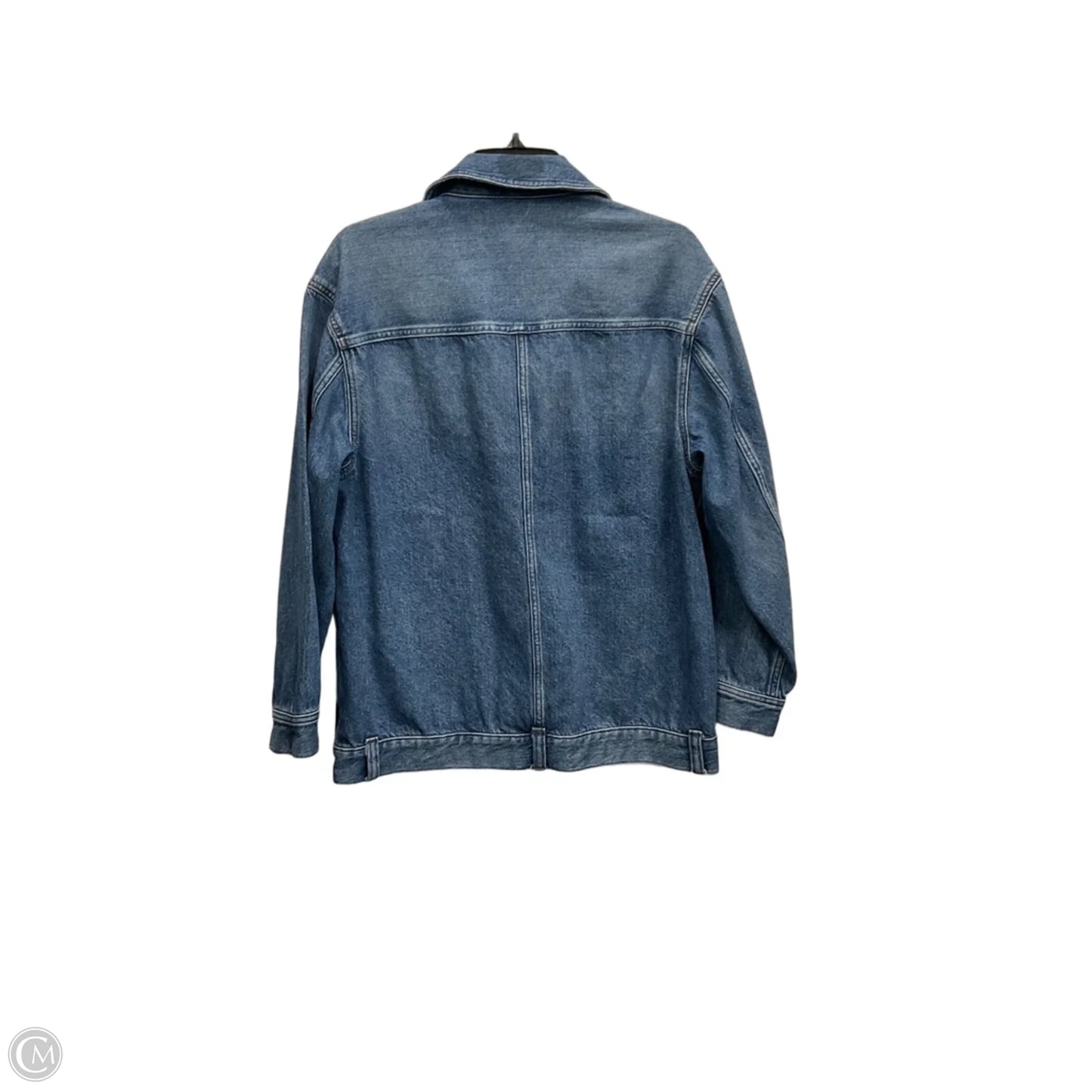 Jacket Denim By Madewell In Blue Denim, Size: M