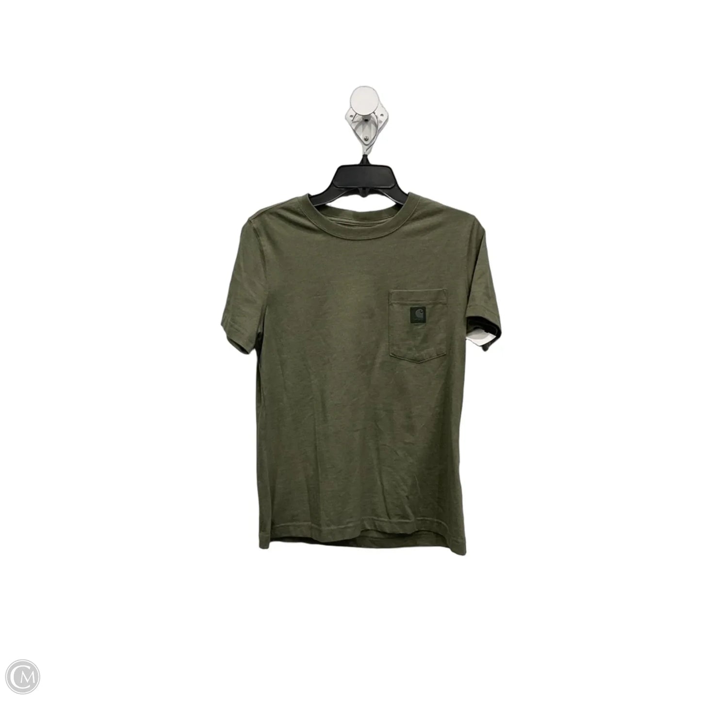 Top Short Sleeve Basic By Carhartt In Green, Size: S